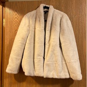 NWT Simply Vera Fur Jacket